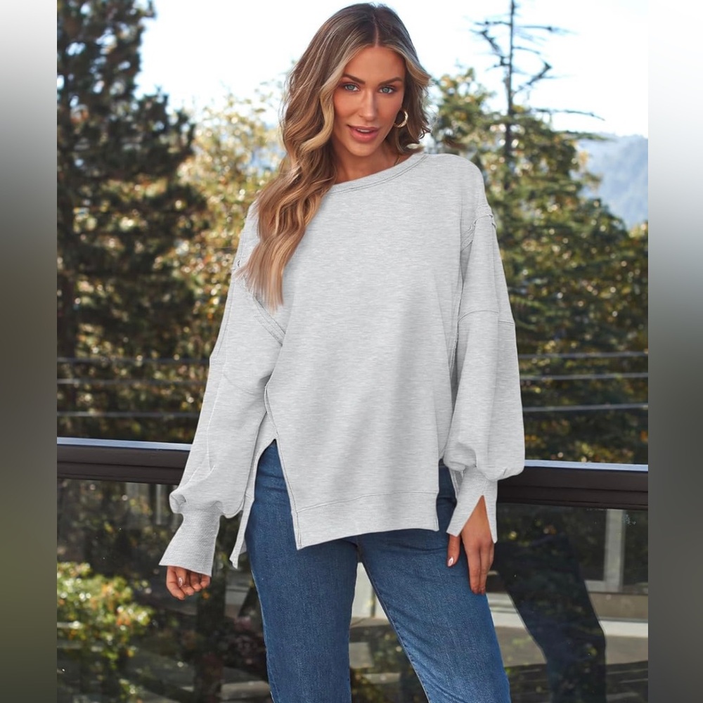 Trendy Queen Womens Oversized Sweatshirts Hoodie